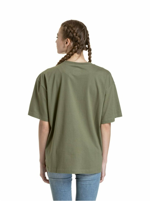 Meatfly Meatfly unisex tričko Minimal Olive