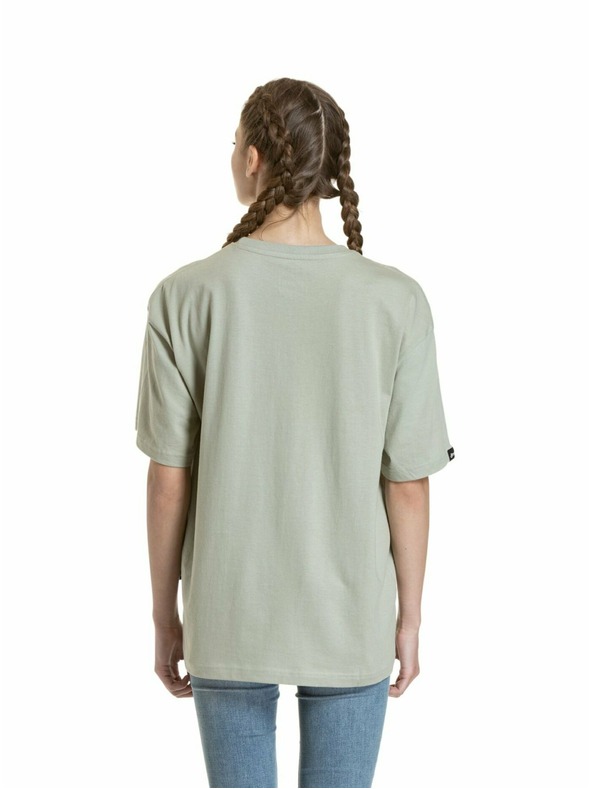 Meatfly Meatfly unisex tričko Minimal Mossy Green