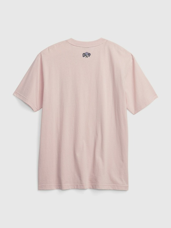 GAP Tričko s kvetinovým logom GAP