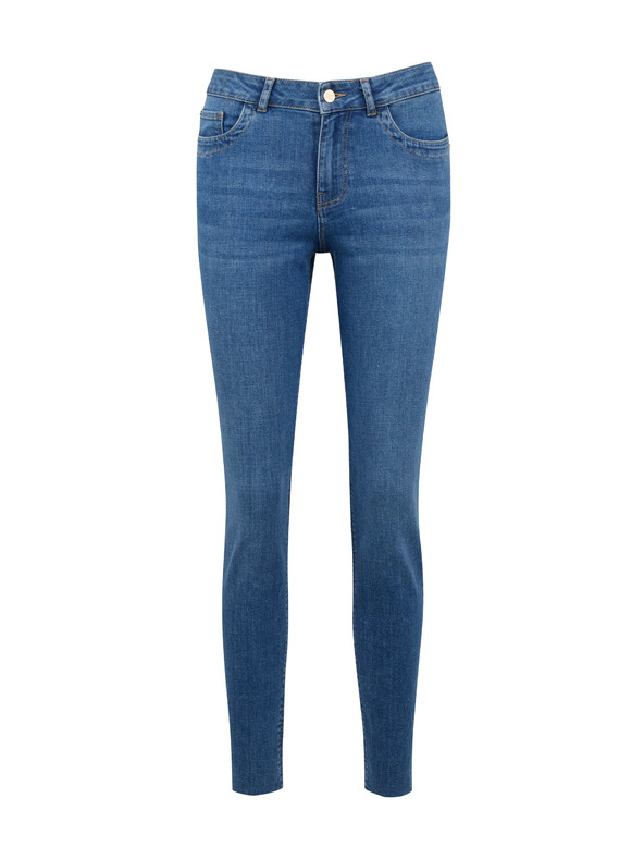 Orsay Modré dámske skinny fit džínsy ORSAY