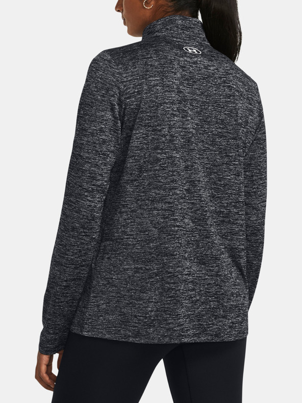 Under Armour Dámska mikina Under Armour Tech 1/2 Zip- Twist-BLK