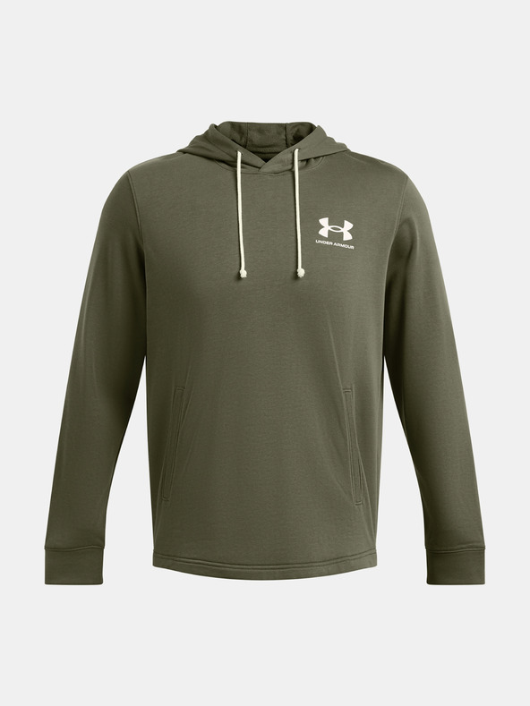Under Armour Pánska mikina Under Armour UA Rival Terry LC HD-GRN