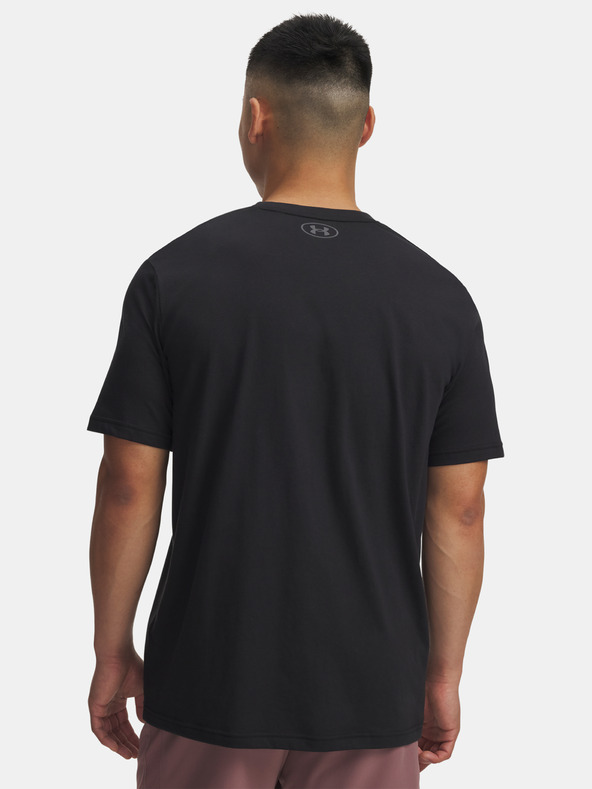 Under Armour Pánske tričko Under Armour UA Pjt Rck Simple Branded SS-BLK