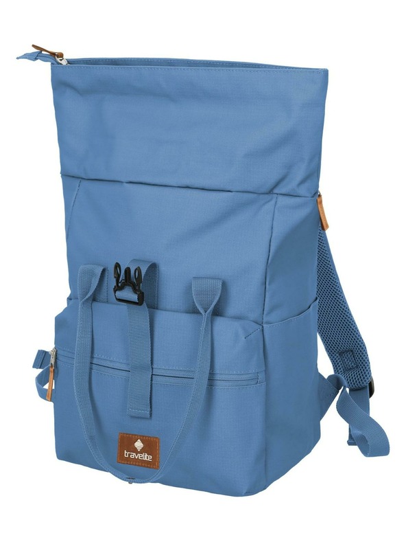 Travelite Batoh Travelite Basics Short Handle Roll-up Denim