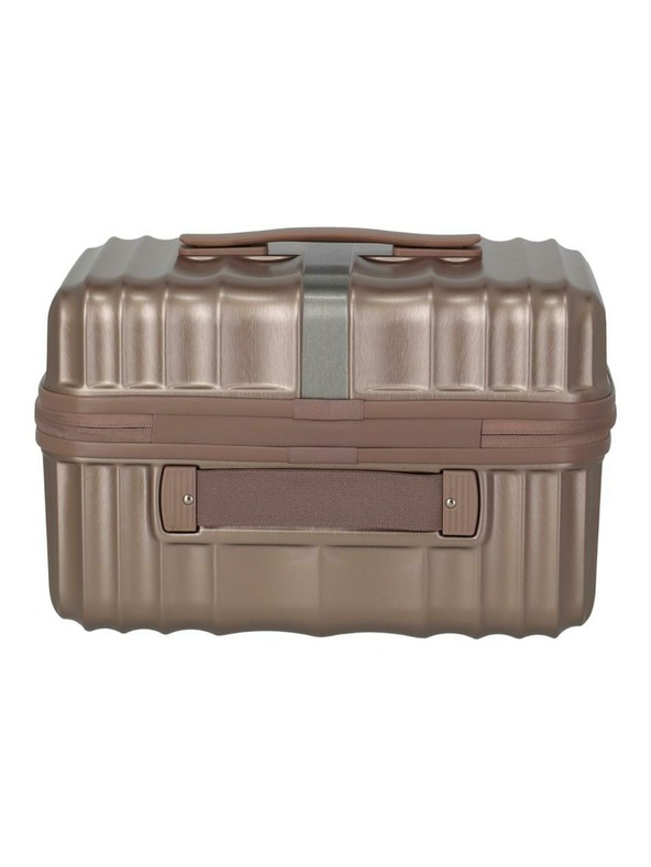 Travelite Kozmetický kufrík Travelite Paros Beauty Case Cappuccino
