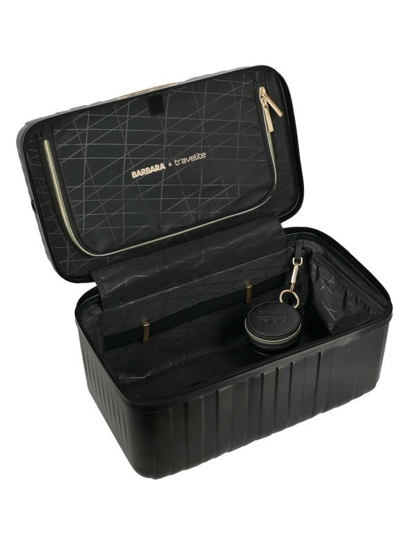 Travelite Kozmetický kufrík Travelite BARBARA Novelty Beauty Case Black