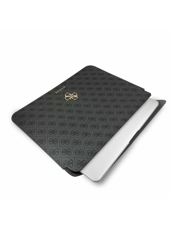 Guess Guess PU 4G Metal Logo Obal na počítač 13" Sivý