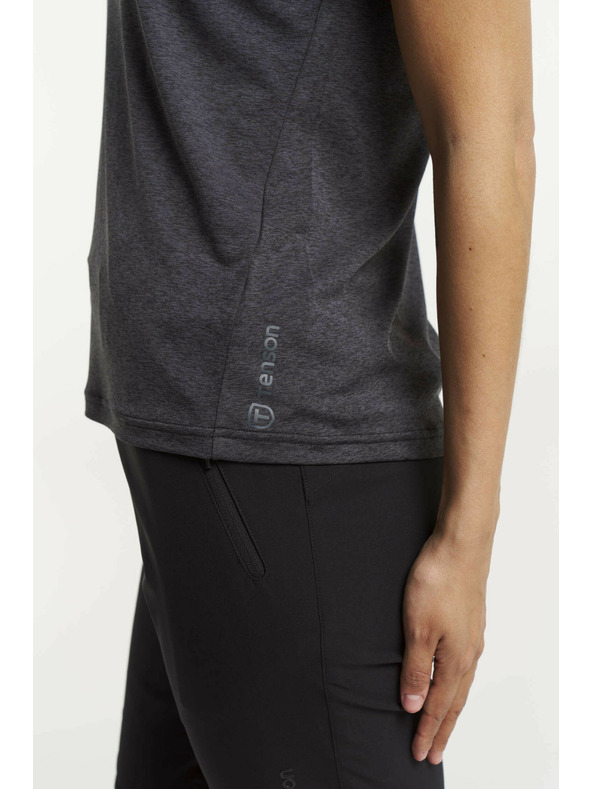 Tenson Dámske tričko TENSON TXlite Tee W svetlo čierne