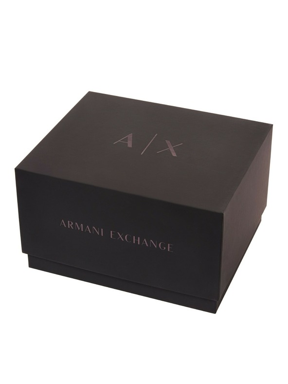 Armani Exchange Armani Exchange pánska darčeková sada Hampton hodinky a náramok AX7101