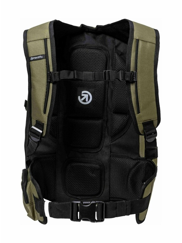 Meatfly Meatfly batoh Ramble Olivine 26 L | Čierna | Objem 26 L