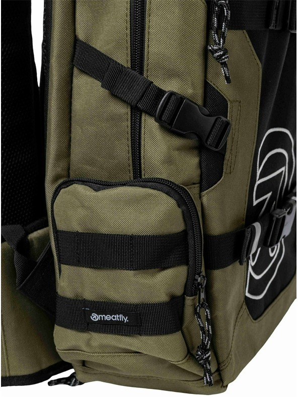 Meatfly Meatfly batoh Ramble Olivine 26 L | Čierna | Objem 26 L