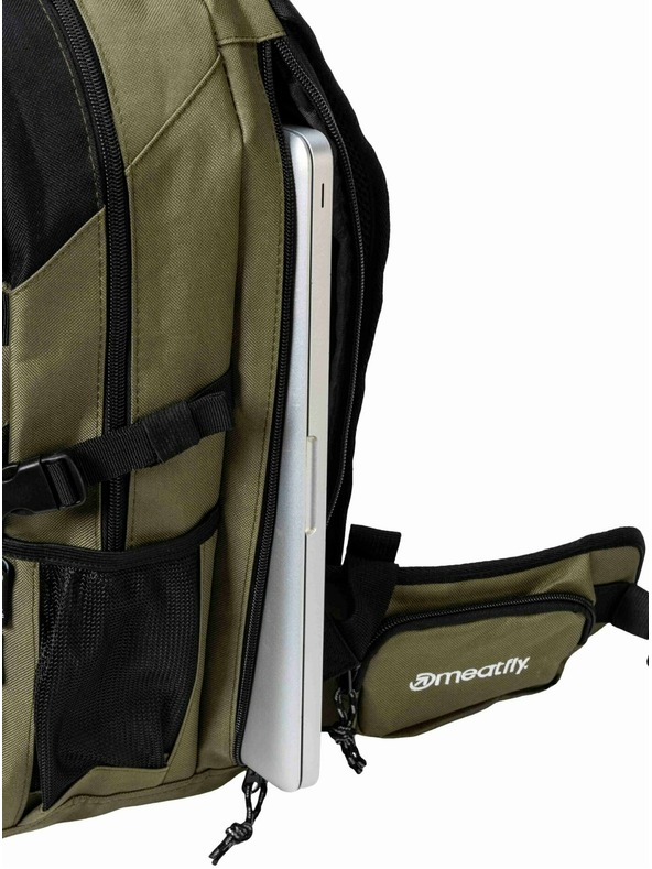 Meatfly Meatfly batoh Ramble Olivine 26 L | Čierna | Objem 26 L