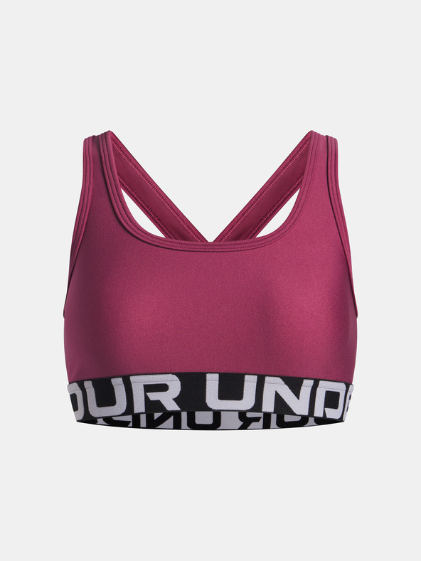 Under Armour Dievčenská podprsenka Under Armour G Crossback Bra-RED