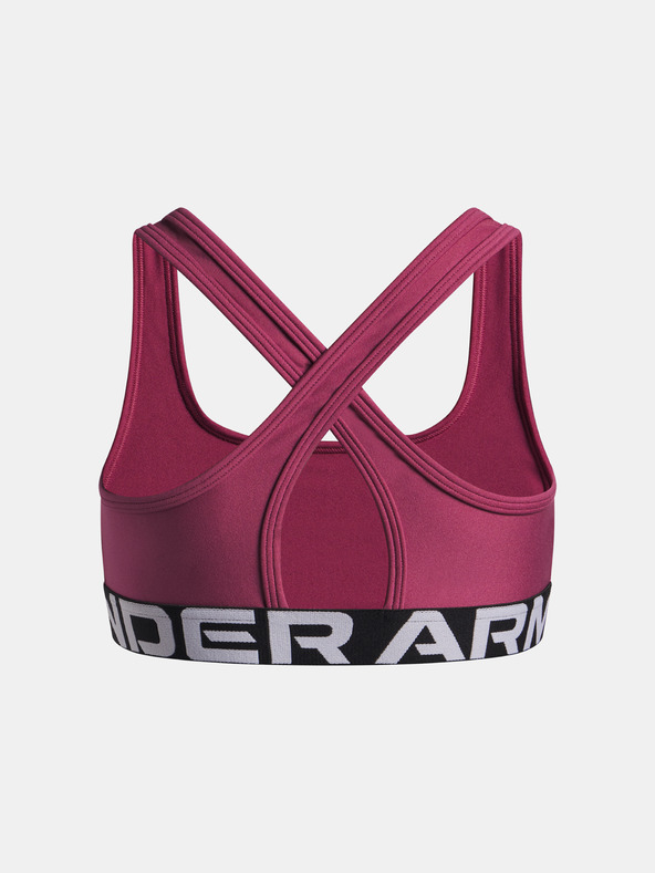 Under Armour Dievčenská podprsenka Under Armour G Crossback Bra-RED