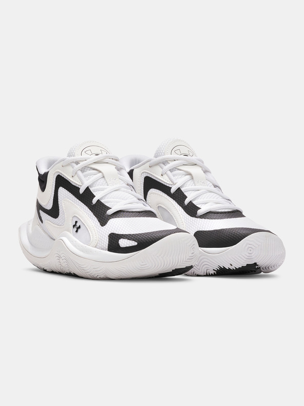 Under Armour Detské topánky Under Armour UA GS JET '25-WHT