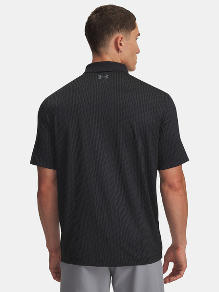 Under Armour Pánske tričko Under Armour UA Matchplay Printed Polo-BLK