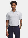 Under Armour Pánske tričko Under Armour UA Drive Chill Printed Polo-WHT