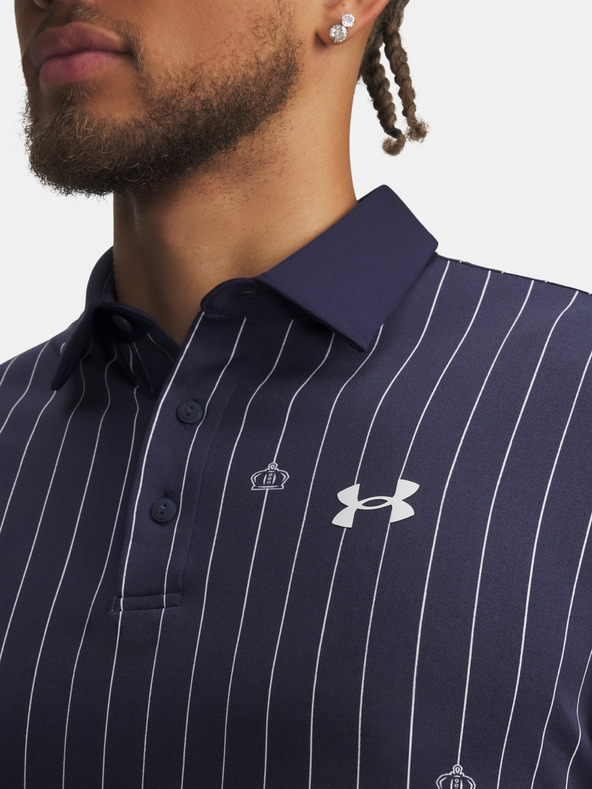 Under Armour Pánske tričko Under Armour UA Playoff 3.0 Printed Polo-BLU