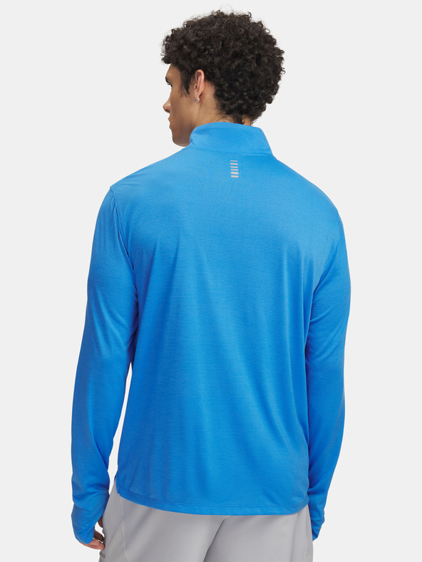 Under Armour Pánske tričko Under Armour UA LAUNCH 1/4 ZIP-BLU