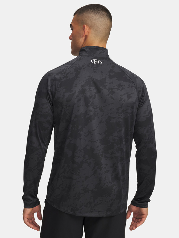 Under Armour Pánske tričko Under Armour UA Tech 2.0 1/2 Zip-BLK