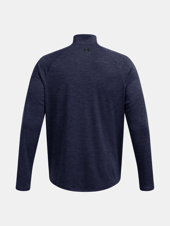 Under Armour Pánske tričko Under Armour UA Tech Textured 1/2 Zip-BLU