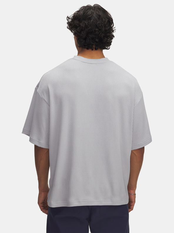 Under Armour Pánske tričko Under Armour UA Rival Waffle Crew-GRY