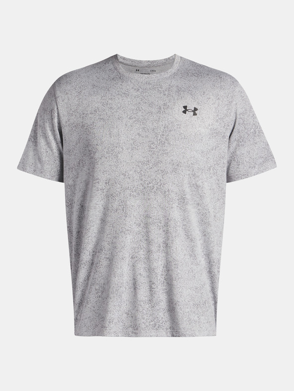 Under Armour Pánske tričko Under Armour UA Tech Tee Pixelate-GRY