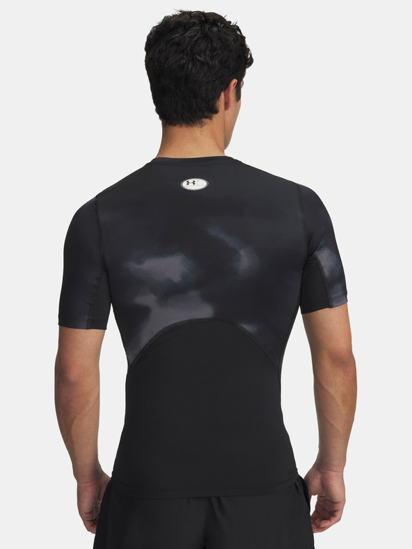 Under Armour Pánske tričko Under Armour UA HG Armour Printed SS-BLK