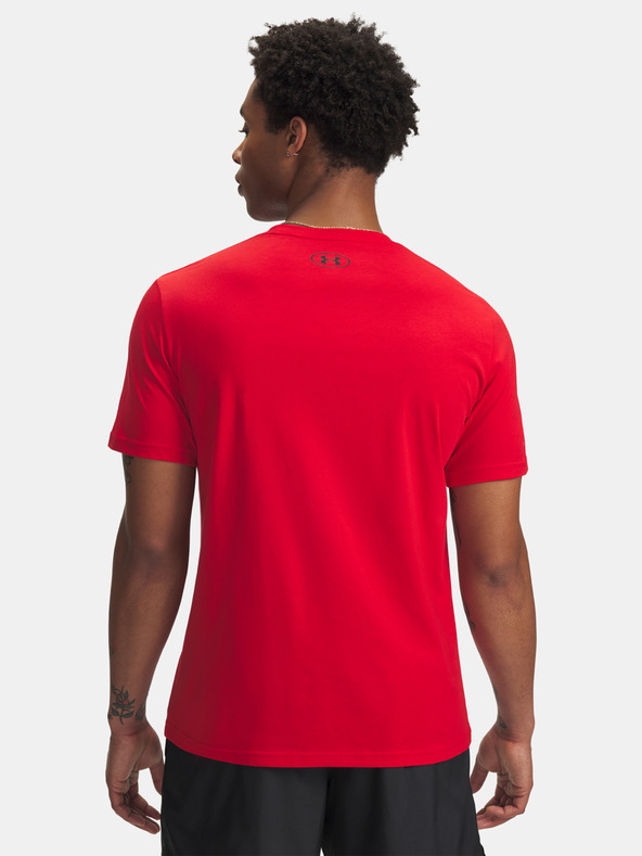 Under Armour Pánske tričko Under Armour UA GL FOUNDATION UPDATE SS-RED