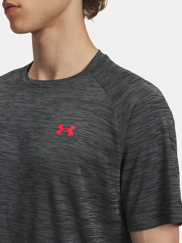 Under Armour Pánske tričko Under Armour UA Tech Textured SS-BLK