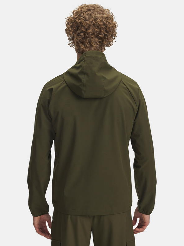 Under Armour Pánska bunda Under Armour UA Vibe Woven Jacket-GRN