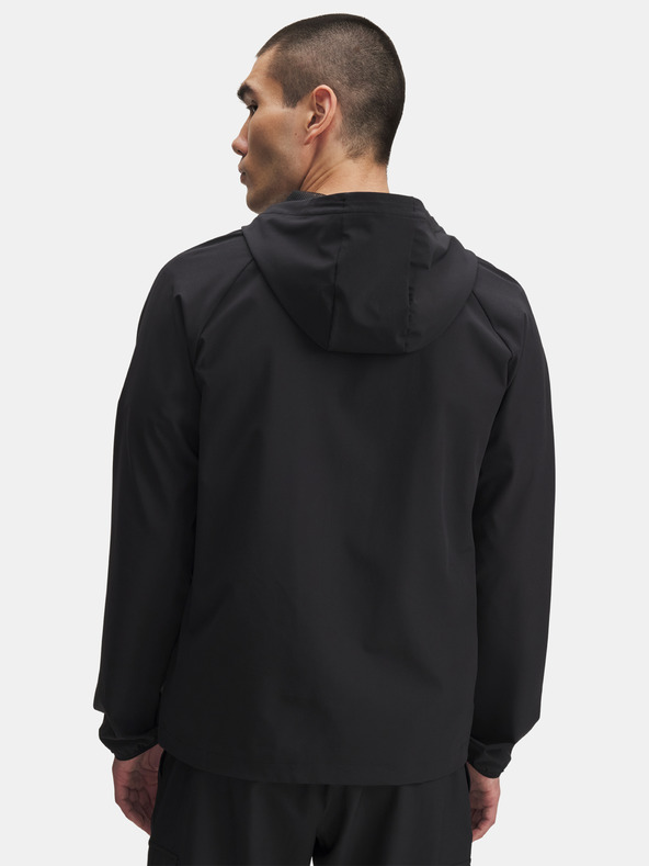 Under Armour Pánska bunda Under Armour UA Vibe Woven Jacket-BLK