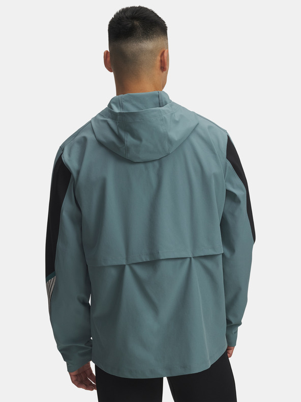Under Armour Pánska bunda Under Armour UA Velociti Storm Hooded Jkt-BLU
