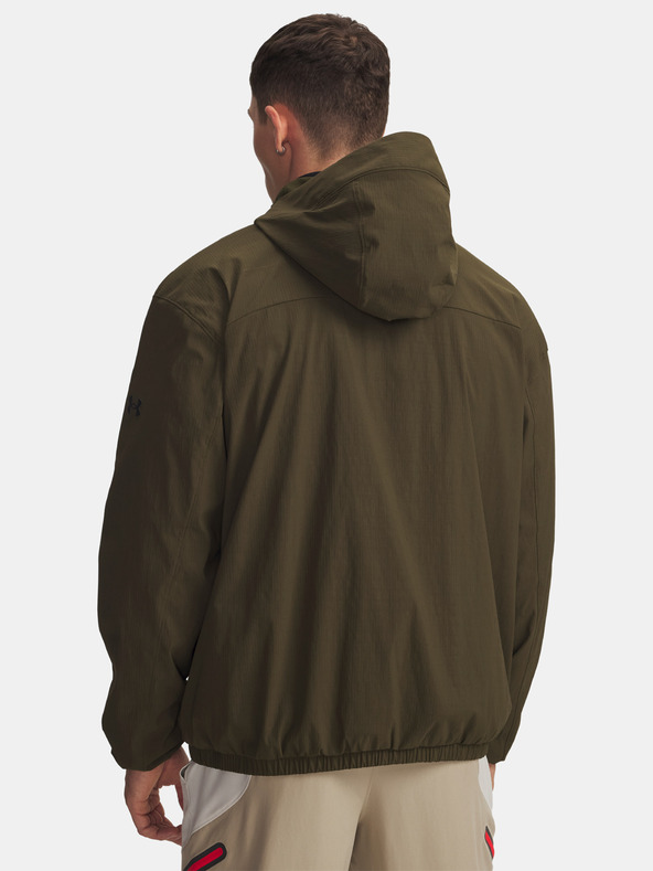 Under Armour Pánska bunda Under Armour UA Unstoppable Txt Woven Jkt-GRN