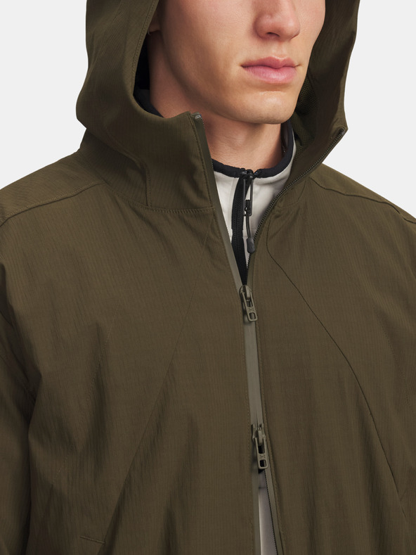 Under Armour Pánska bunda Under Armour UA Unstoppable Txt Woven Jkt-GRN