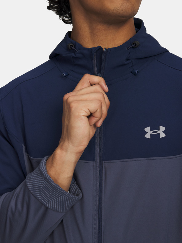 Under Armour Pánska bunda Under Armour Utility Woven Winterized FZ-BLU