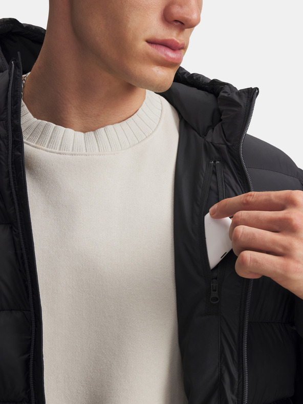 Under Armour Pánska bunda Under Armour UA Sportswear Puff Jkt-BLK