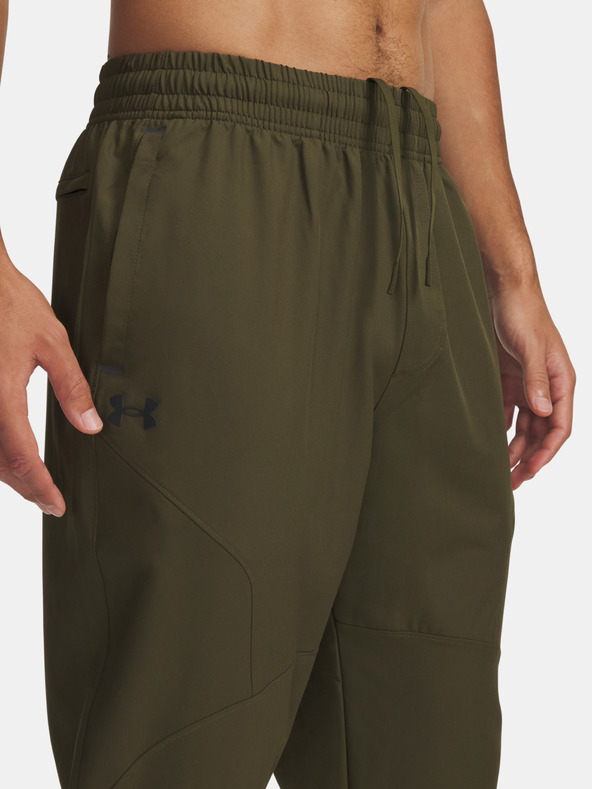 Under Armour Pánske športové nohavice Under Armour UA Unstoppable Tapered Pants-GRN