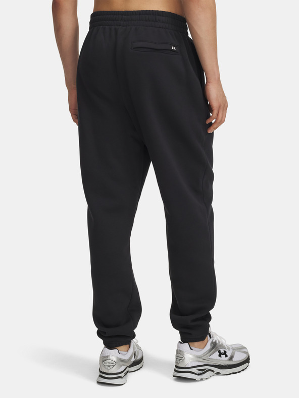 Under Armour Pánske tepláky Under Armour UA Icon Flc Graphic Jgr-BLK