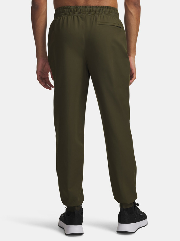 Under Armour Pánske tepláky Under Armour UA Unstoppable Woven Jogger-GRN