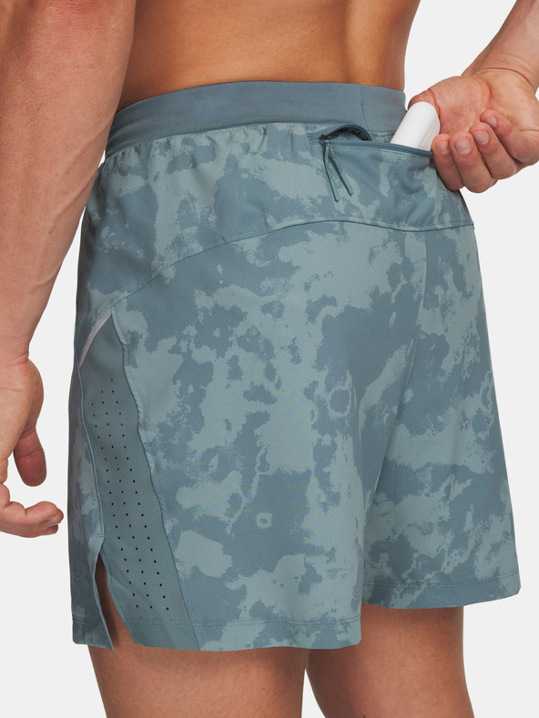 Under Armour Pánske kraťasy Under Armour Launch Pro 7in Prtd Short-GRN