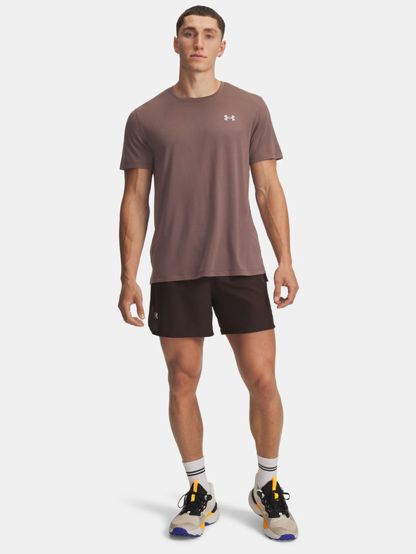 Under Armour Pánske kraťasy Under Armour UA TRAIL RUN LAUNCH SHORTS-BRN