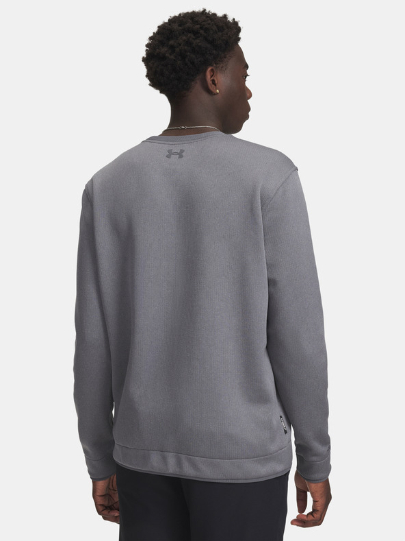 Under Armour Pánska mikina Under Armour UA M Sweater Fleece Crew-GRY