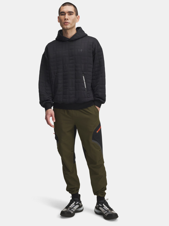 Under Armour Pánska mikina Under Armour UA Unstoppable Flc Txtr Hdy-BLK