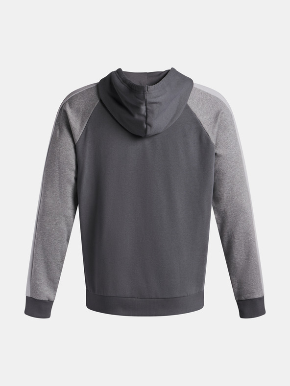 Under Armour Pánska mikina Under Armour UA Rival Flc CB Hood-GRY