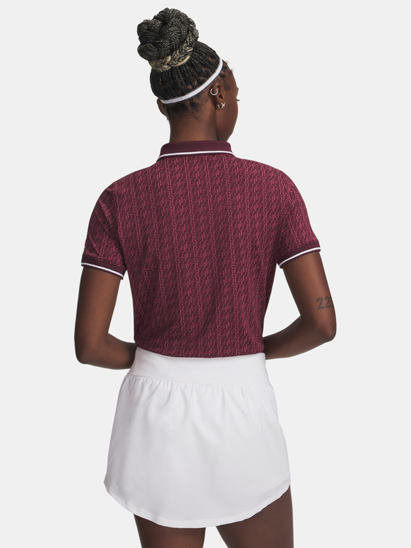 Under Armour Dámske tričko Under Armour UA Playoff Jacquard Polo-RED
