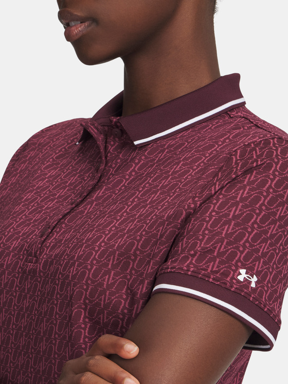 Under Armour Dámske tričko Under Armour UA Playoff Jacquard Polo-RED