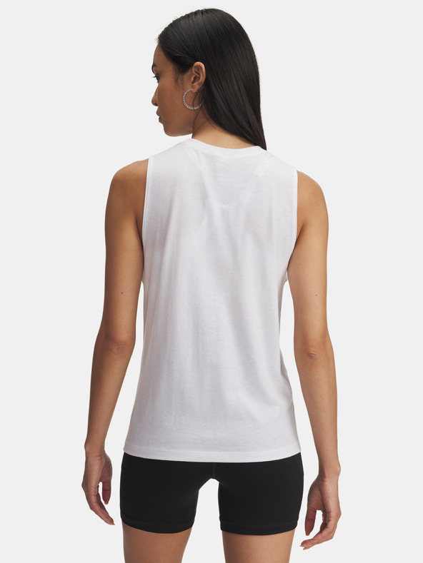 Under Armour Dámske tielko Under Armour UA Logo Tank-WHT
