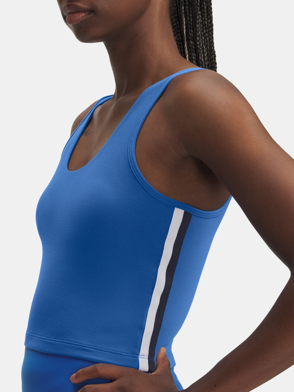 Under Armour Dámske tielko Under Armour UA Motion Sport Tape Tank-BLU