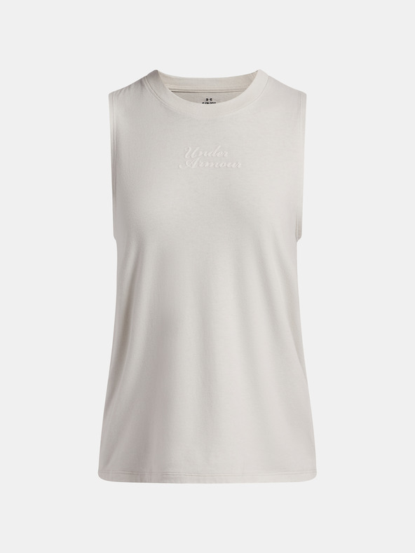 Under Armour Dámske tielko Under Armour UA Varsity Tank-WHT